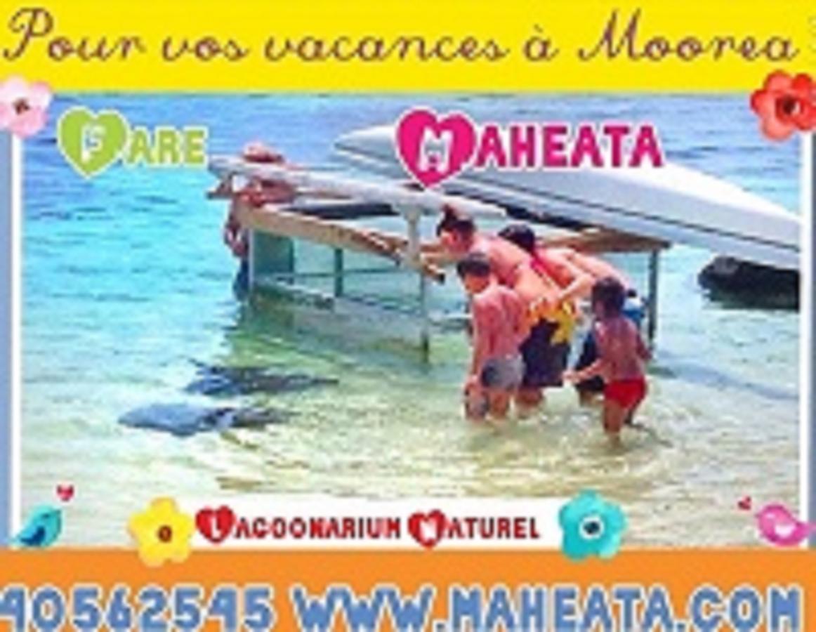 Fare Maheata Hotel Pihaena Eksteriør billede